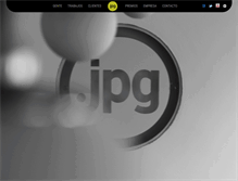 Tablet Screenshot of jpggrupo.com.ar